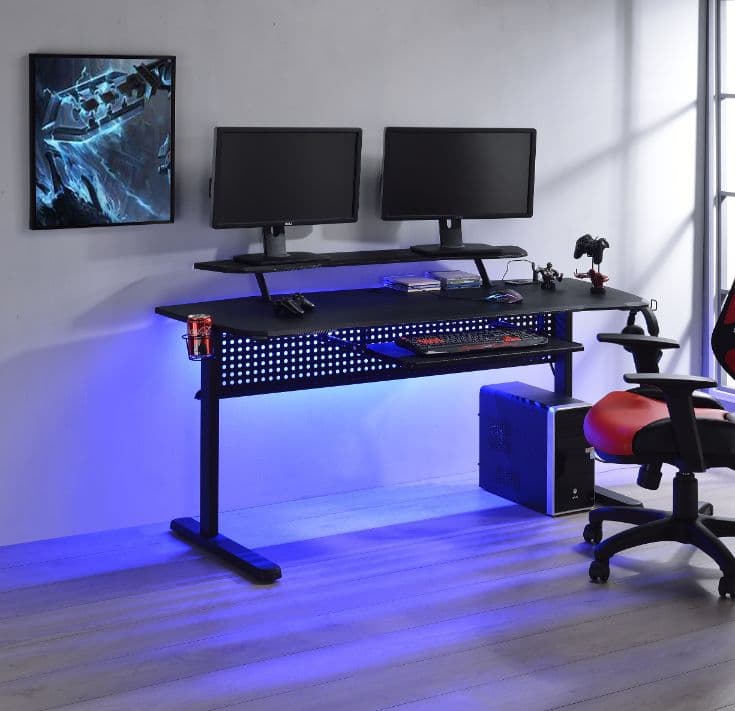 Gaming Desk W/USB Port 6