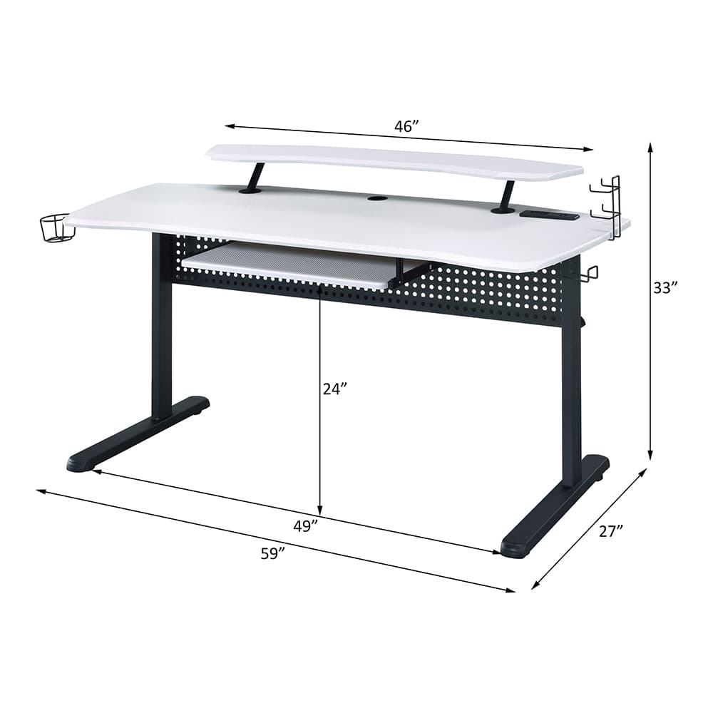 Gaming Desk W/USB Port 8