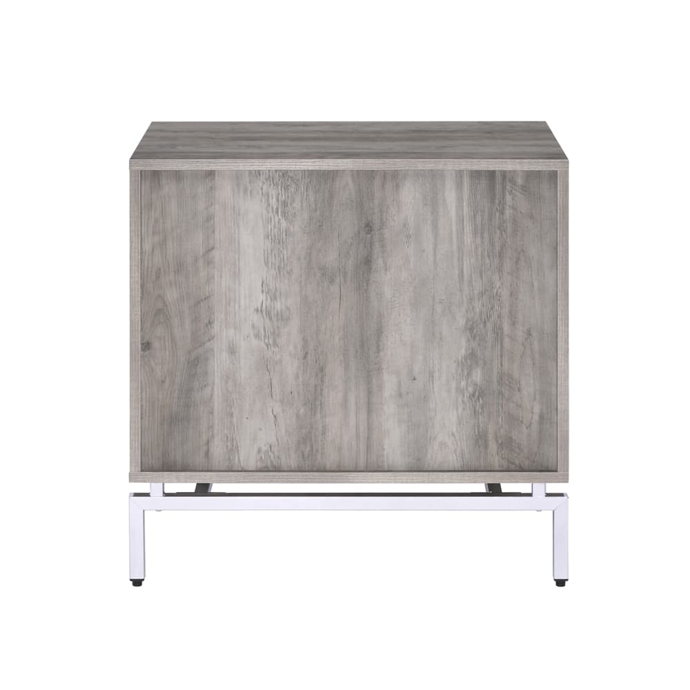The Cistus accent table will add a contemporary touch to any room in your home. It features wooden frame, rectangular table top in Gray oak finish and a pull tray in white finish at the front to extend the surface space for resting books and glasses. Furthermore, with 1 storage drawer and open storage compartment, storage place is easier to utilize and keep things organized.
