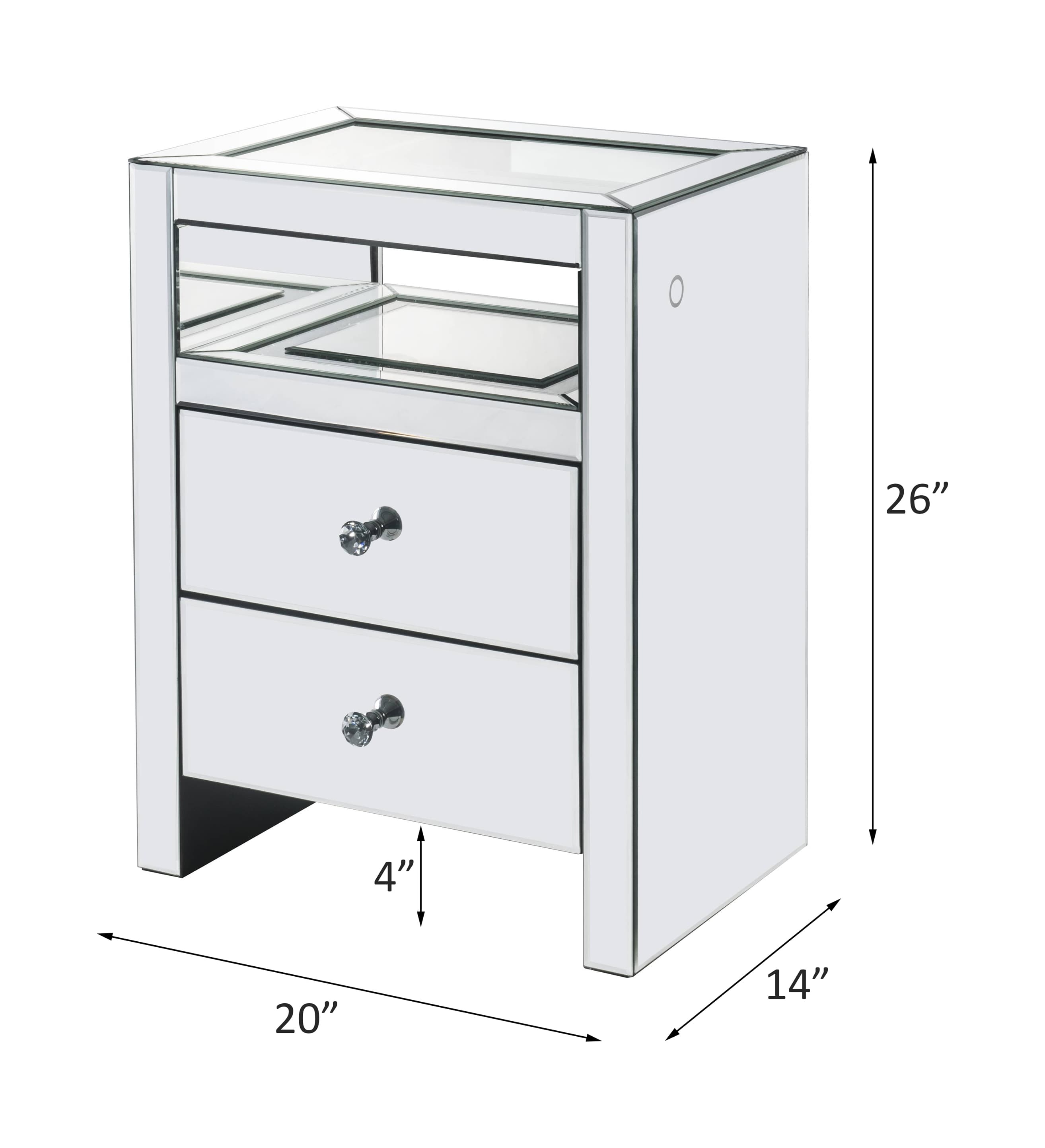 Accent Table W/LED 5