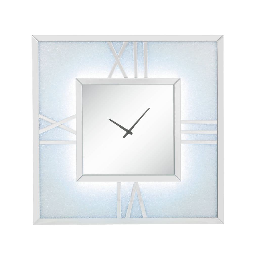 Wall Clock W/LED 2
