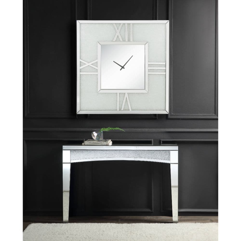 Wall Clock W/LED 4