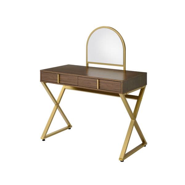 Vanity Desk W/Mirror & Jewelry Tray 2