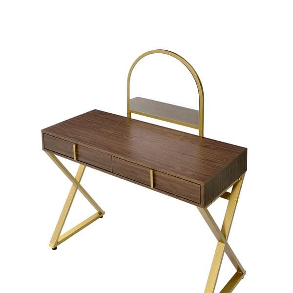 Vanity Desk W/Mirror & Jewelry Tray 4