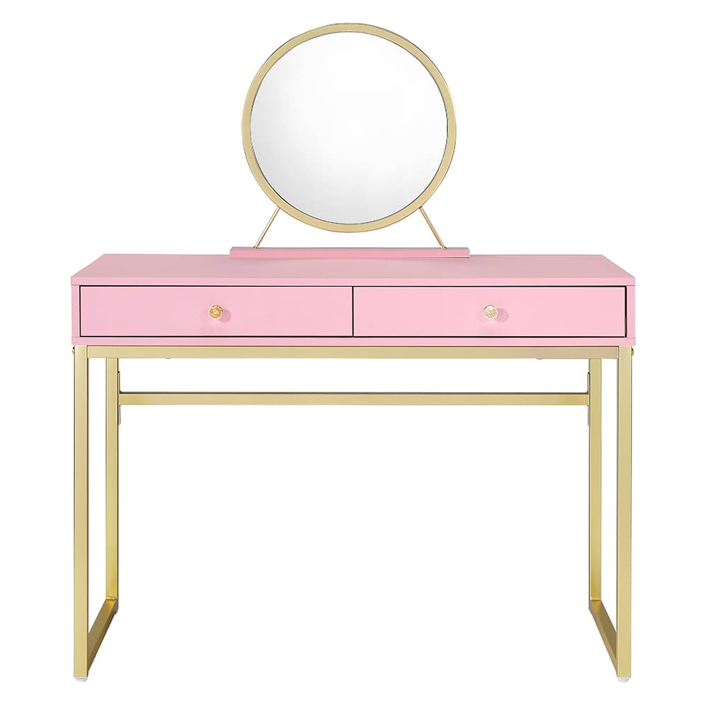 Vanity Desk W/Mirror & Jewelry Tray 3