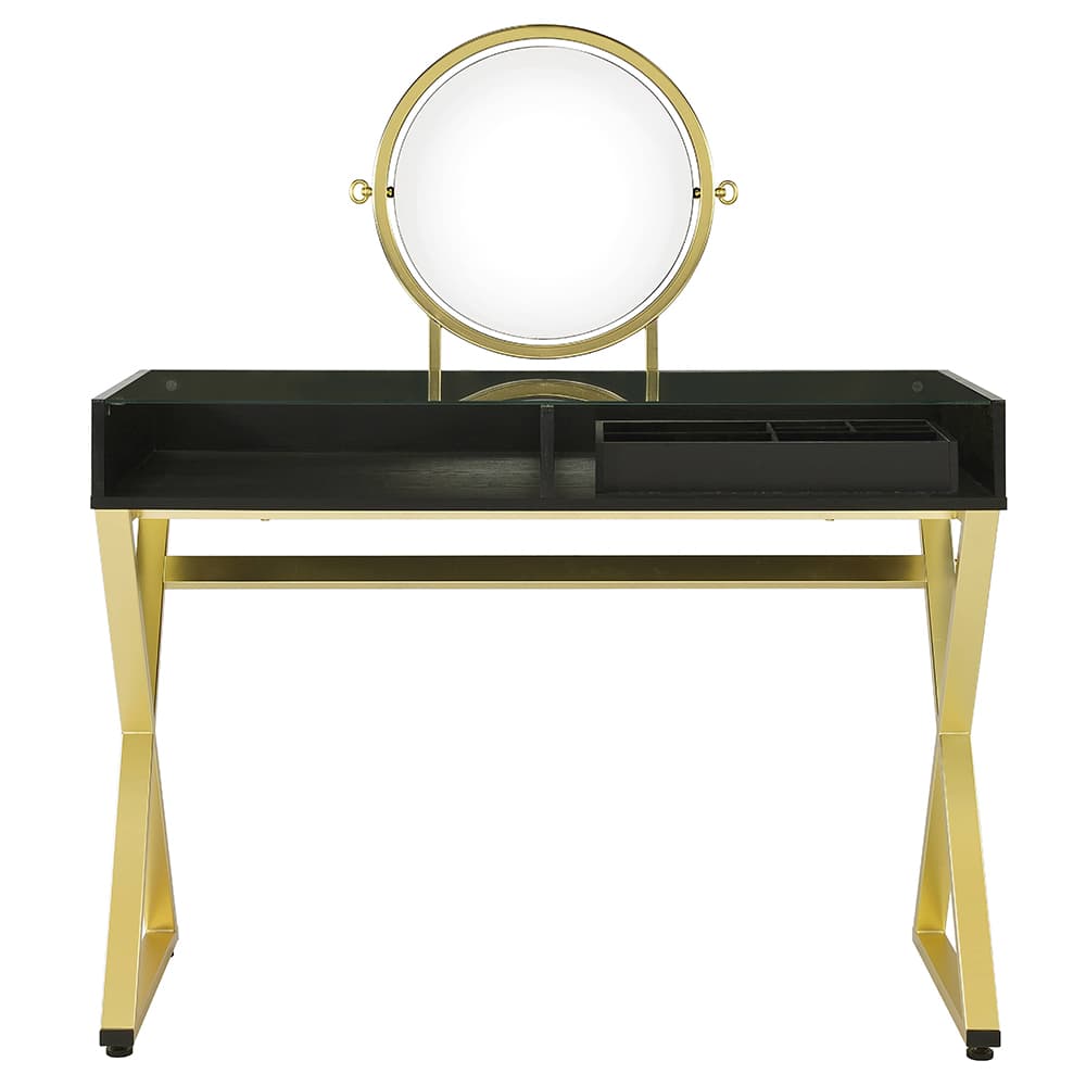 Vanity Desk W/Mirror & Jewelry Tray 3
