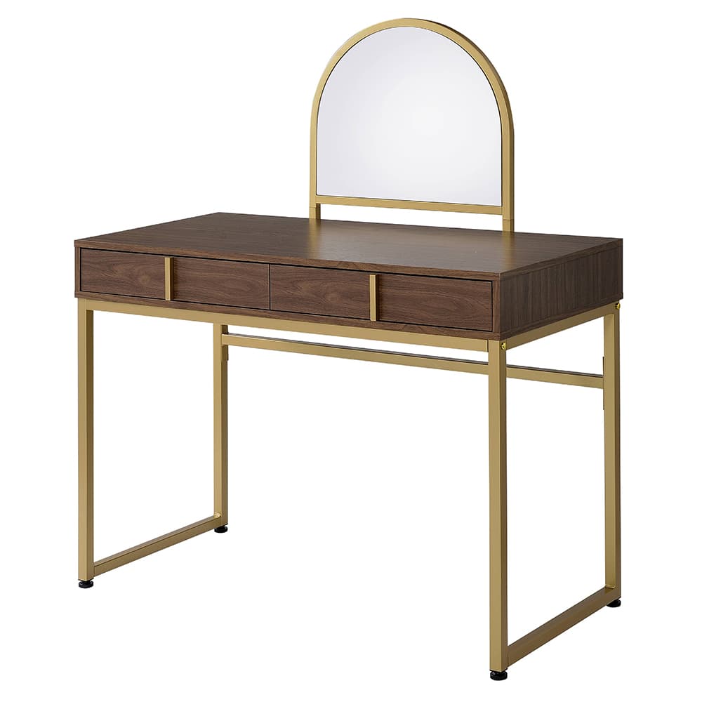 Vanity Desk W/Mirror & Jewelry Tray 2