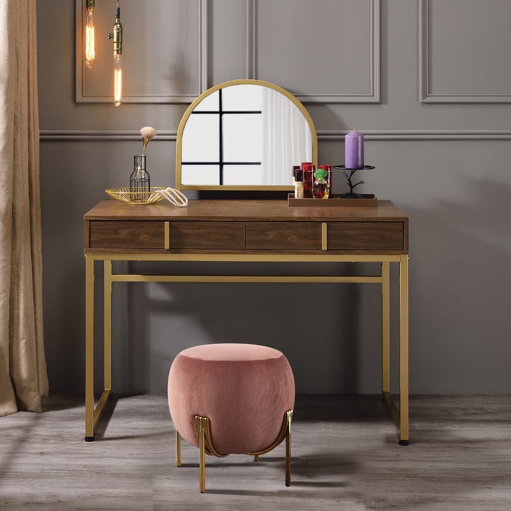 Vanity Desk W/Mirror & Jewelry Tray 5