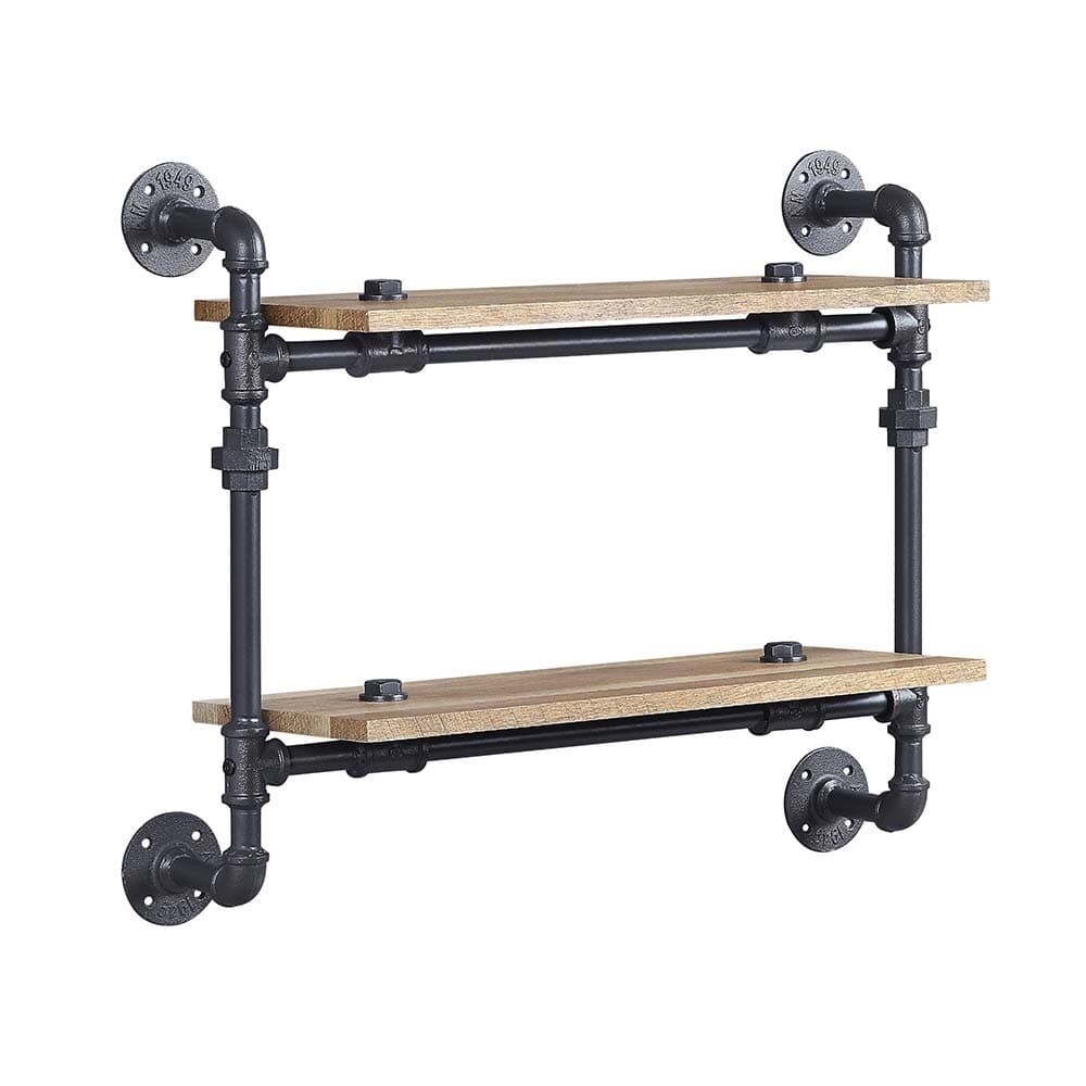 Wall Rack W/2 Shelves 2
