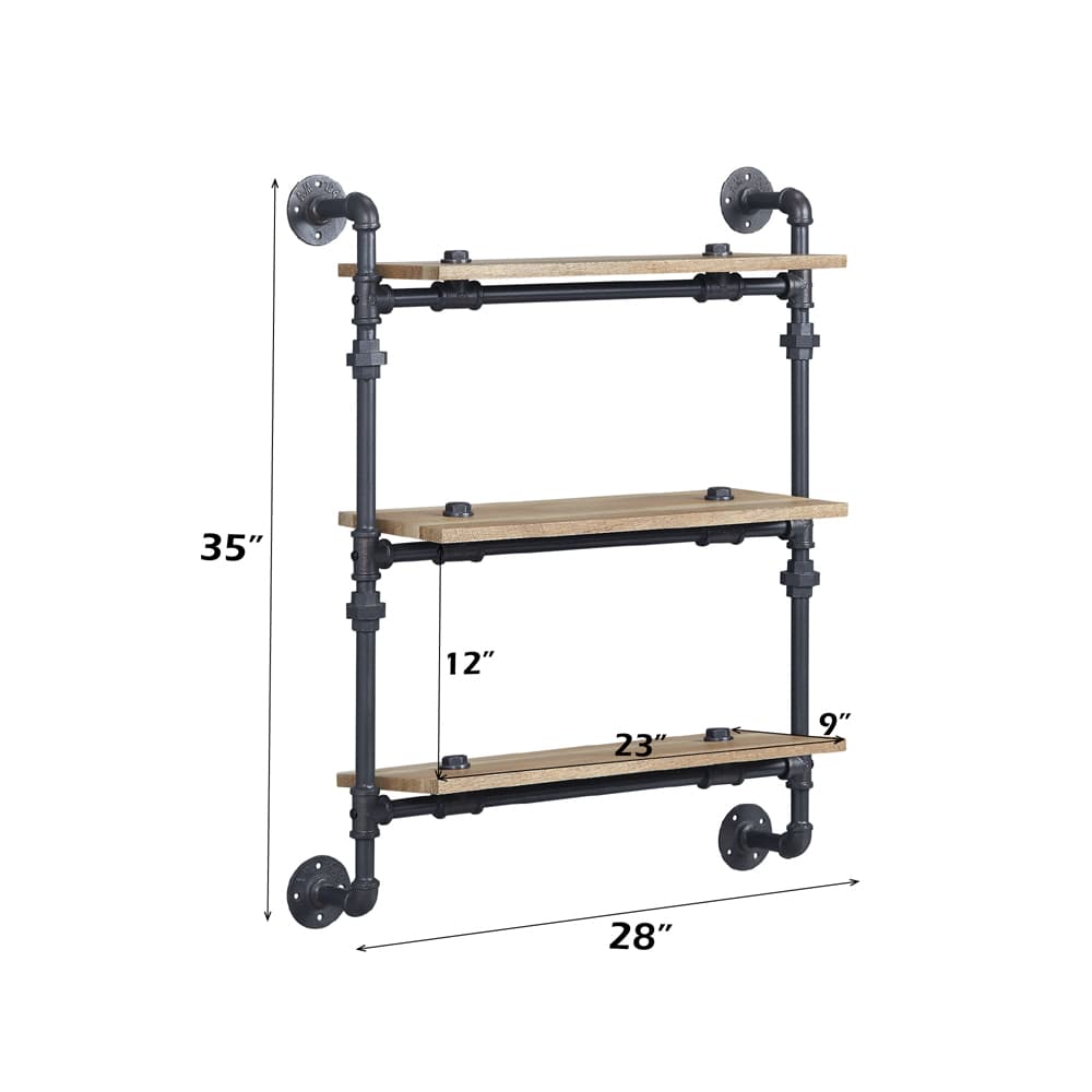Wall Rack W/3 Shelves 6