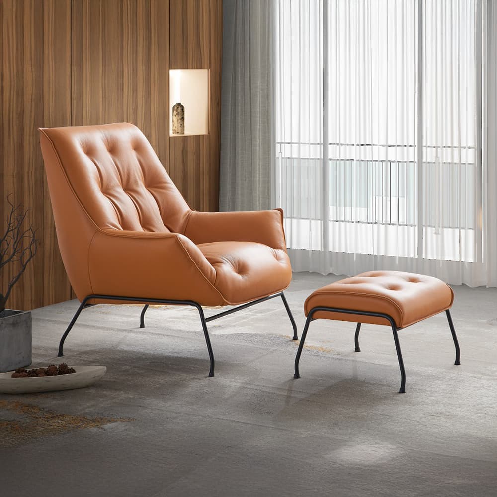 Accent Chair & Ottoman 6