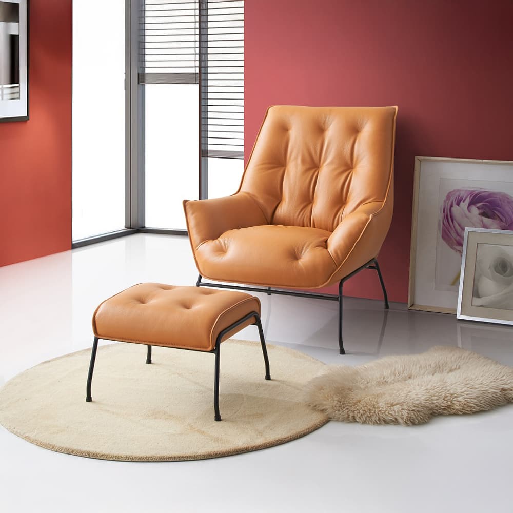 Accent Chair & Ottoman 7