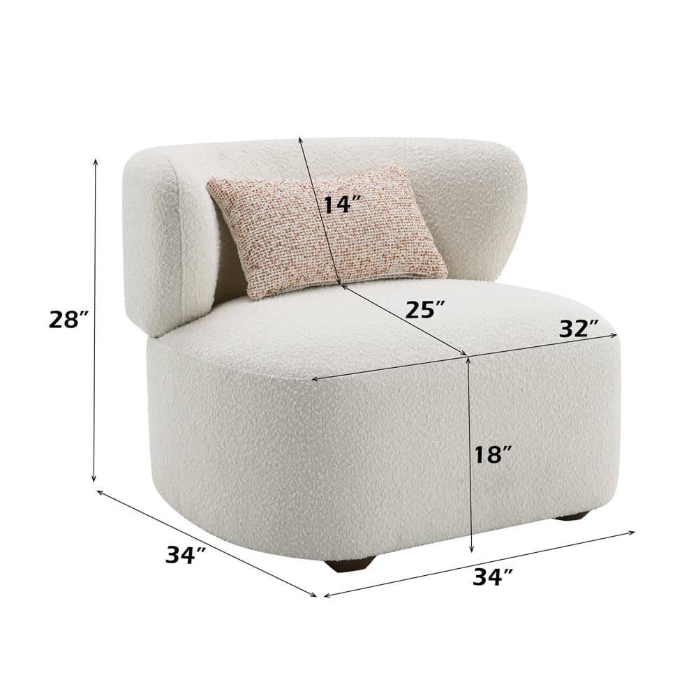 Accent Chair W/Pillow 9