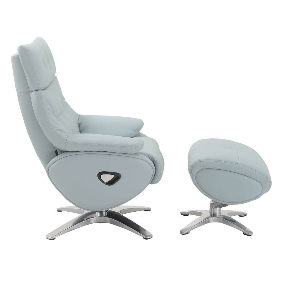 Accent Chair W/Swivel & Ottoman 4