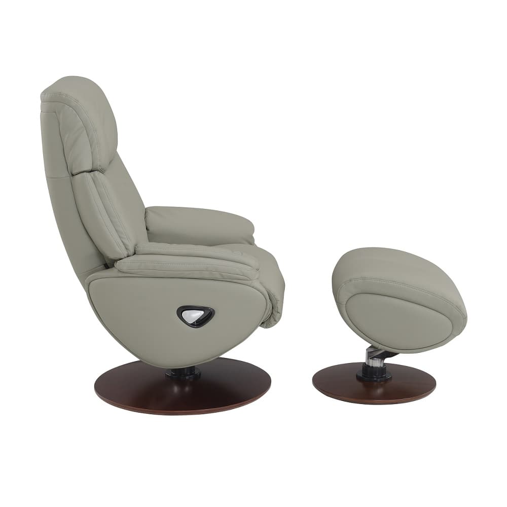 Accent Chair W/Swivel & Ottoman 4