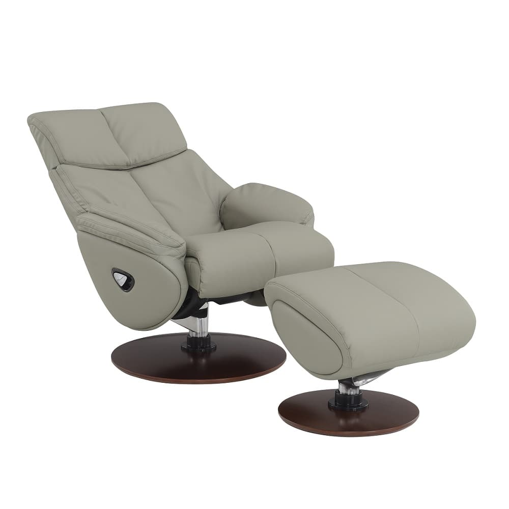 Accent Chair W/Swivel & Ottoman 6