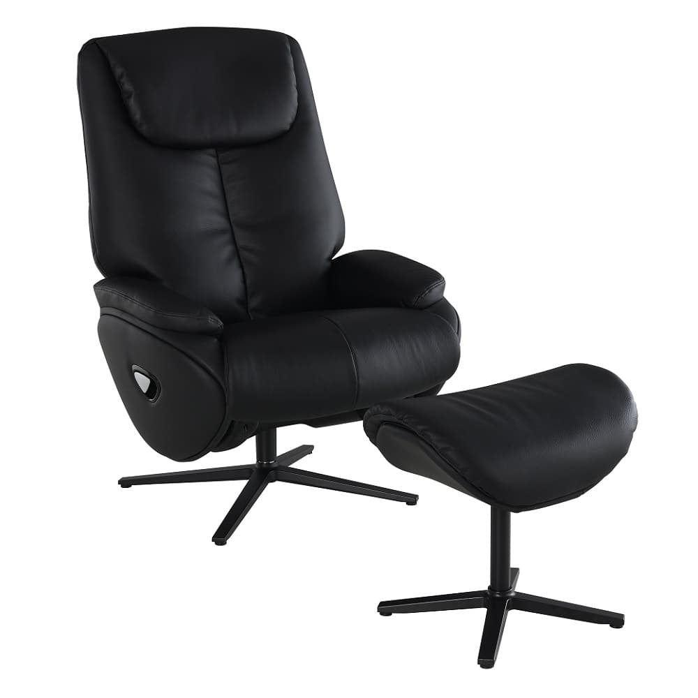 Accent Chair W/Swivel & Ottoman 2