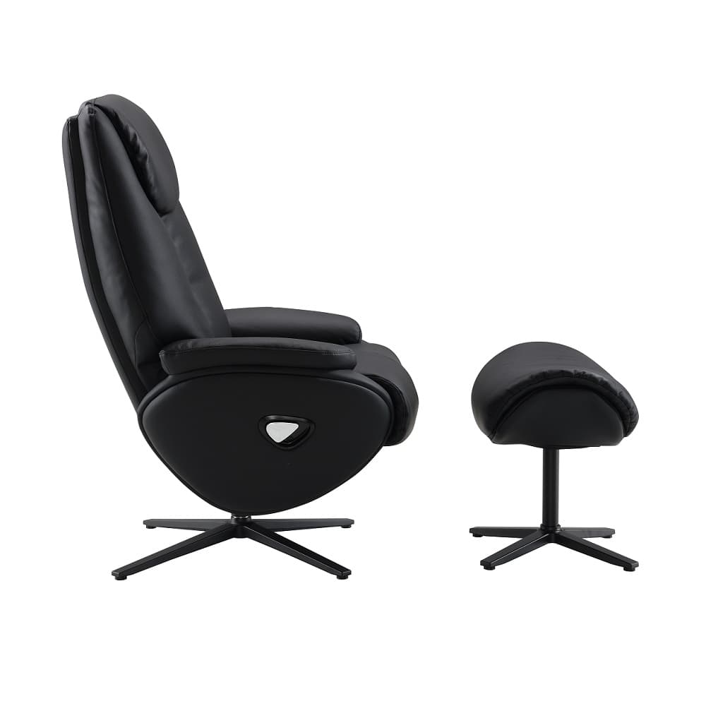 Accent Chair W/Swivel & Ottoman 4