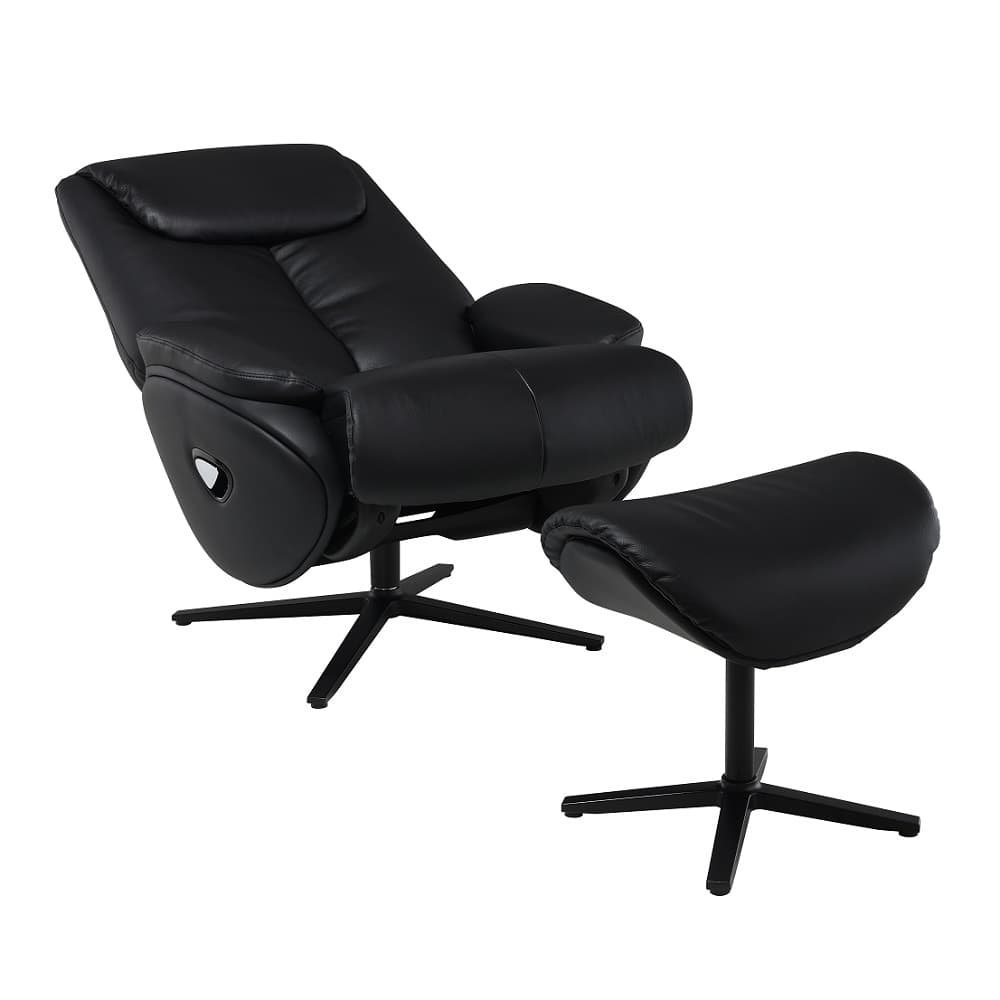 Accent Chair W/Swivel & Ottoman 6