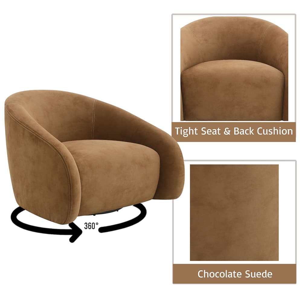 Accent Chair W/Swivel 8