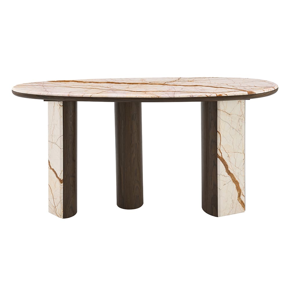Console Table W/Marble Top 3