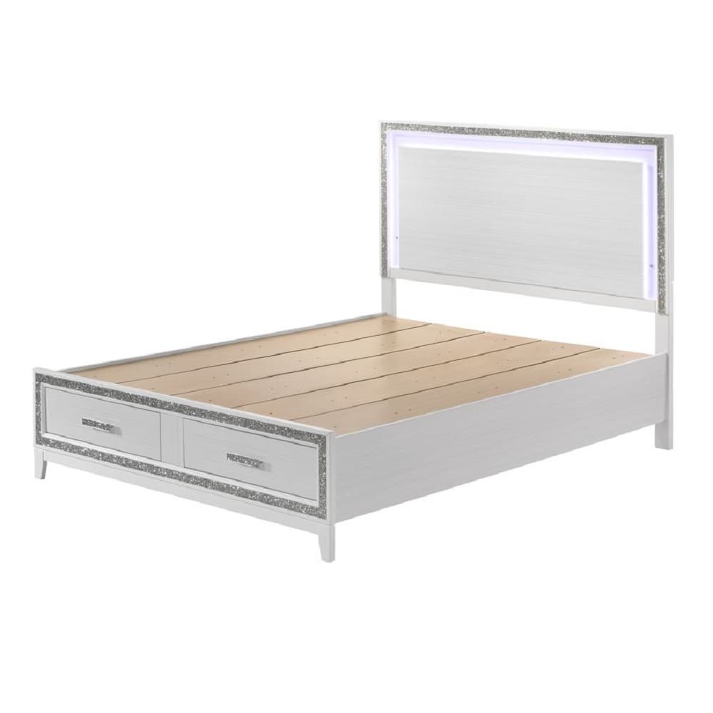 Eastern King Bed W/Storage 2