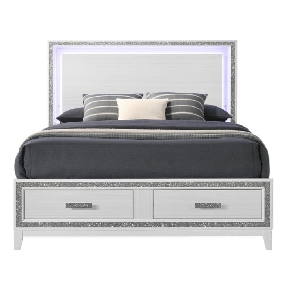 Eastern King Bed W/Storage 3