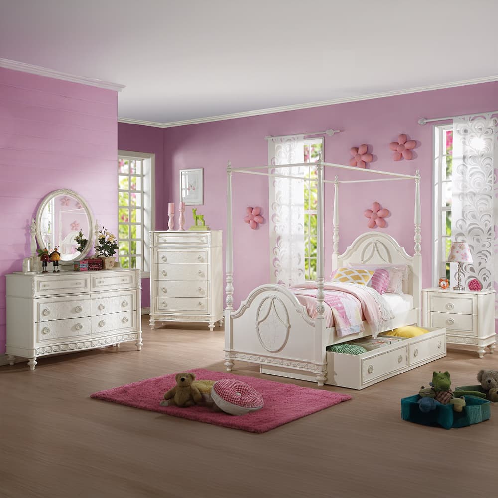 Twin Bed (Wooden Poster) 8