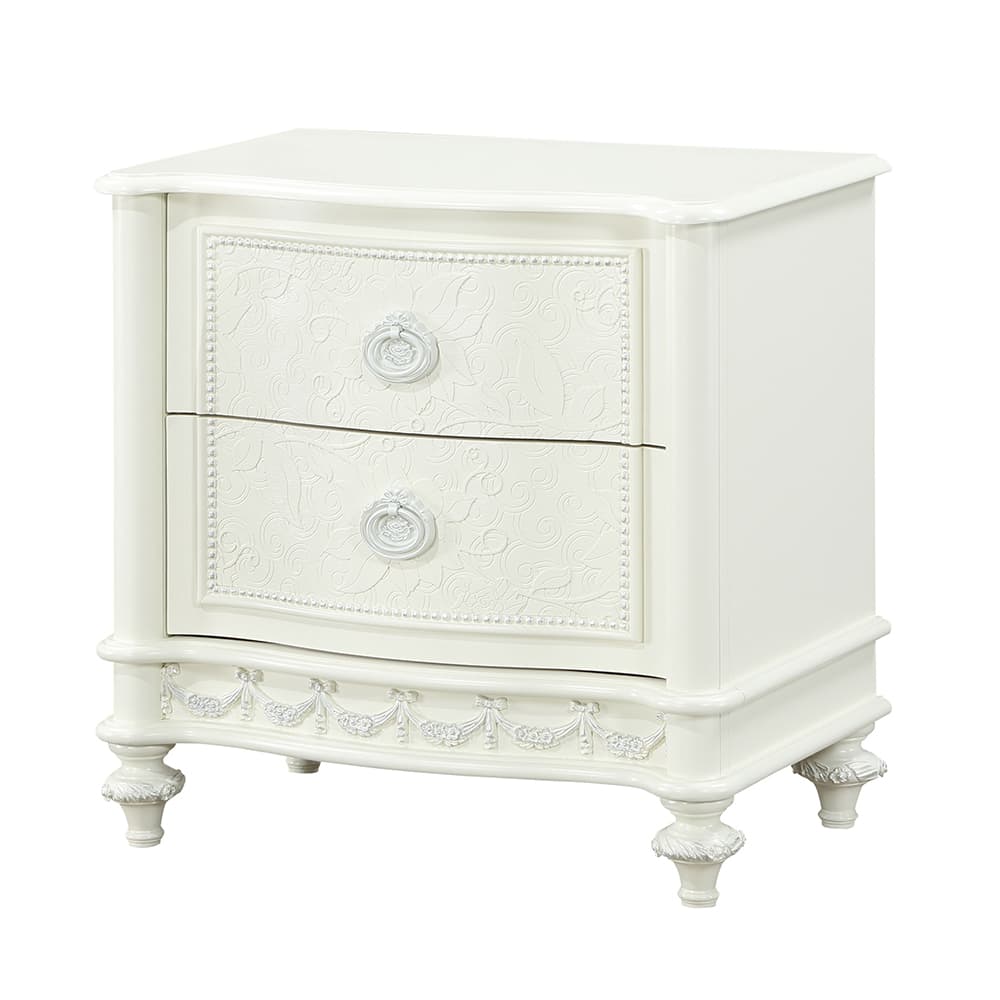 Nightstand W/2 Drawers 2