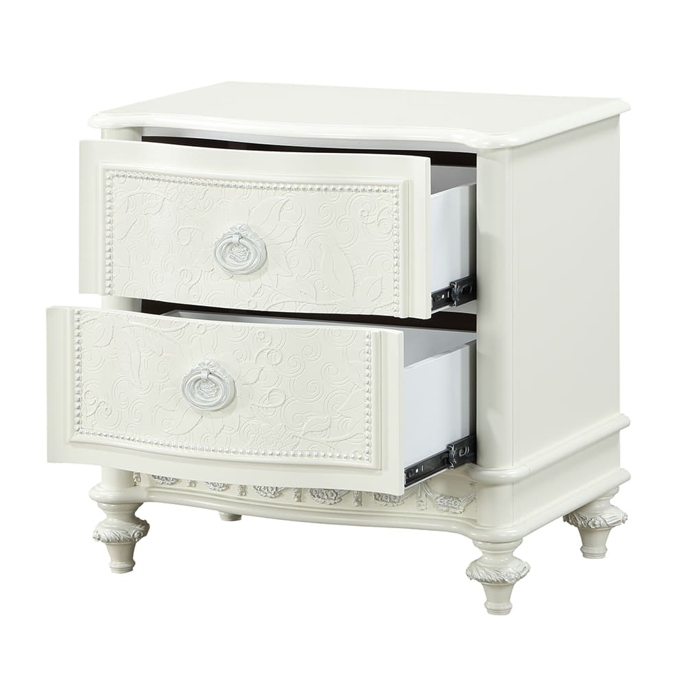 Nightstand W/2 Drawers 4
