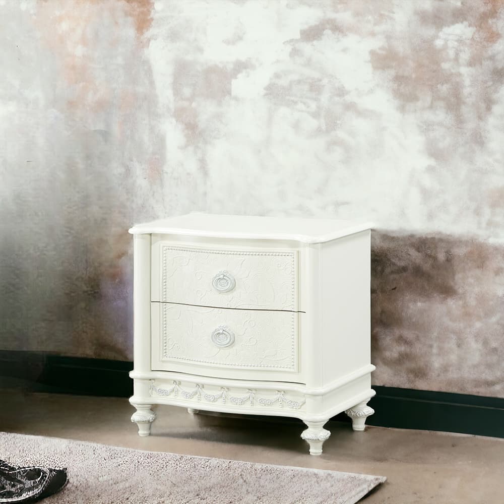 Nightstand W/2 Drawers 7