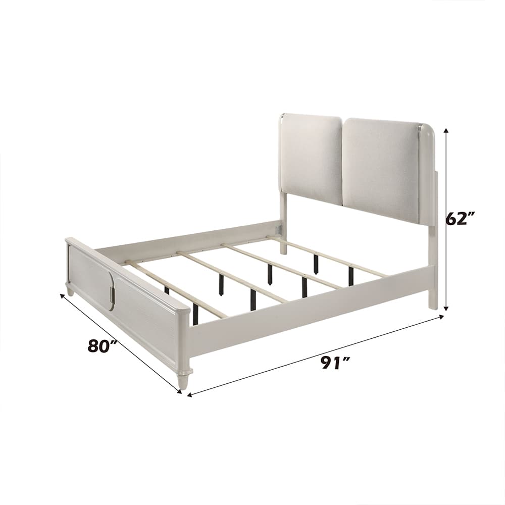 Eastern King Bed W/LED 6