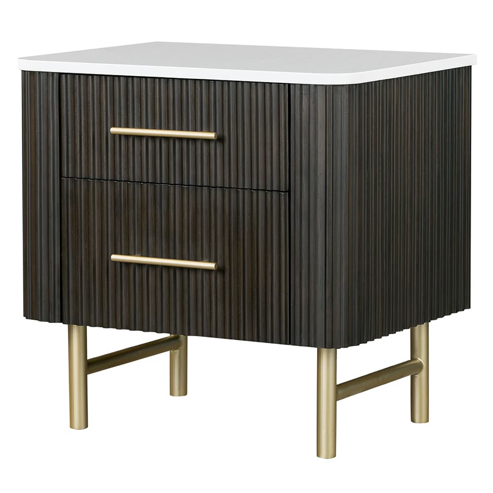 Nightstand W/Marble Top 2