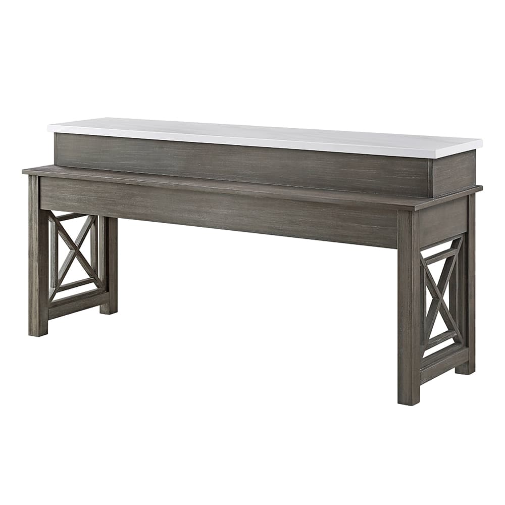 4Pc Pack Counter Height Table Set W/USB 2