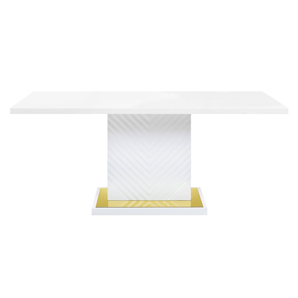 Dining Table W/Pedestal Base 3