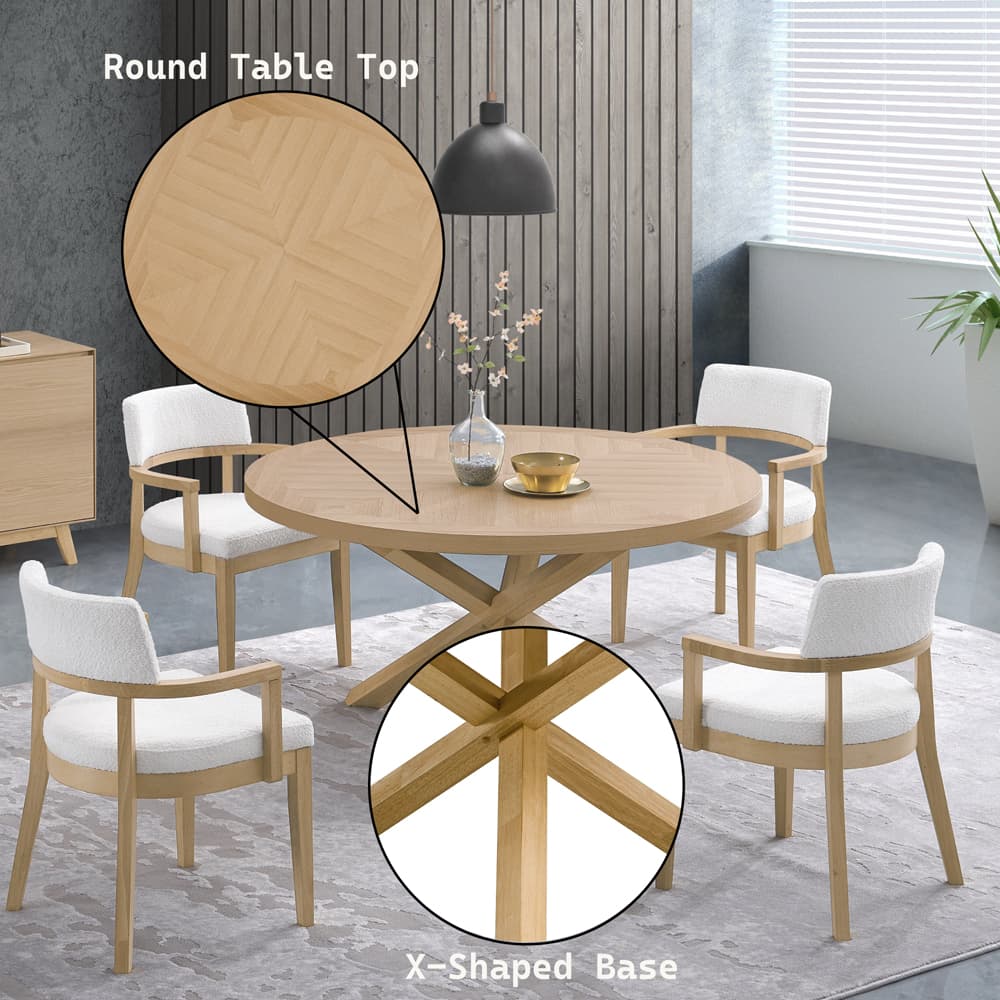 Round Dining Table 6