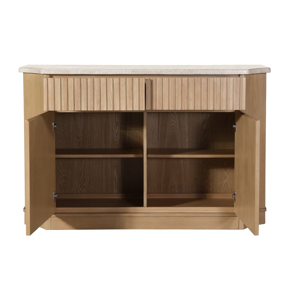 Server W/Natrual Marble Top 4