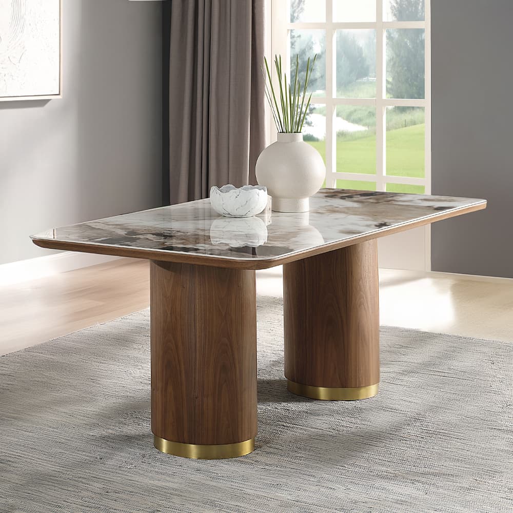 Dining Table W/Ceramic Top