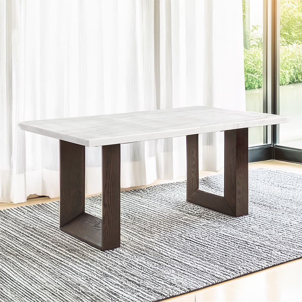 Dining Table W/Natrual Marble Top