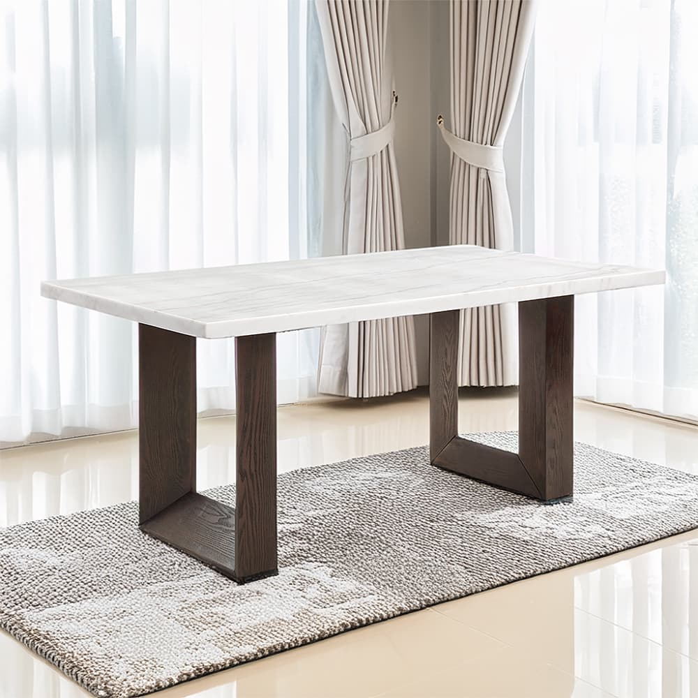 Dining Table W/Natrual Marble Top 5