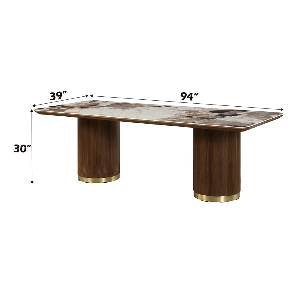 Dining Table W/Ceramic Top 5