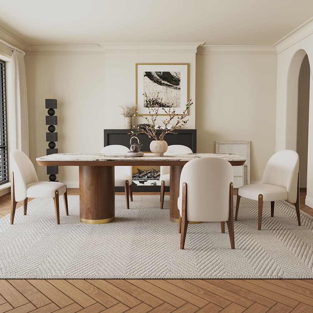 Dining Table W/Ceramic Top 7