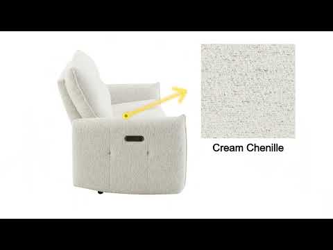 Power Motion Loveseat  W/USB Port 11