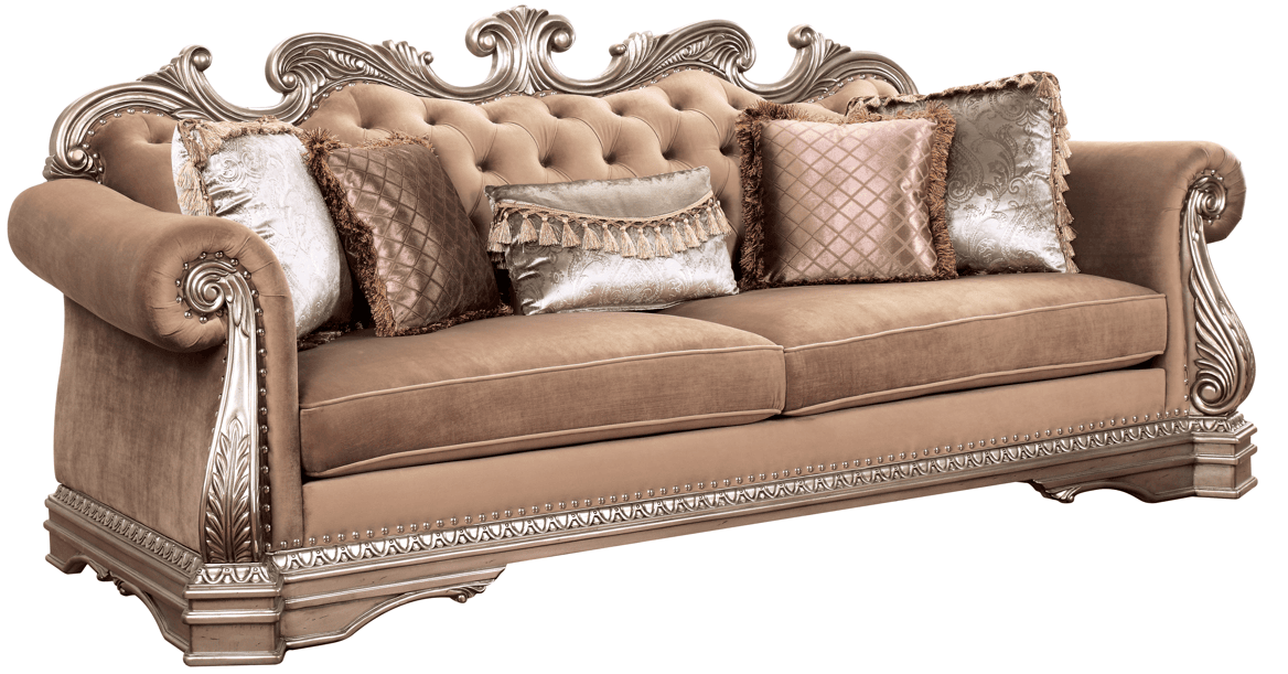 Sofa W/5 Pillows