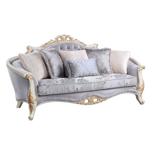 Sofa W/6 Pillows