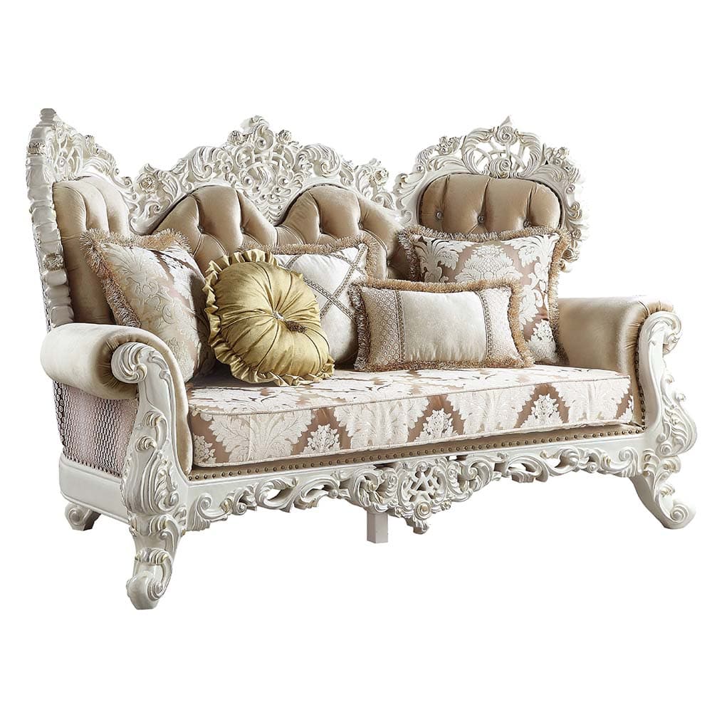 Loveseat W/5 Pillows