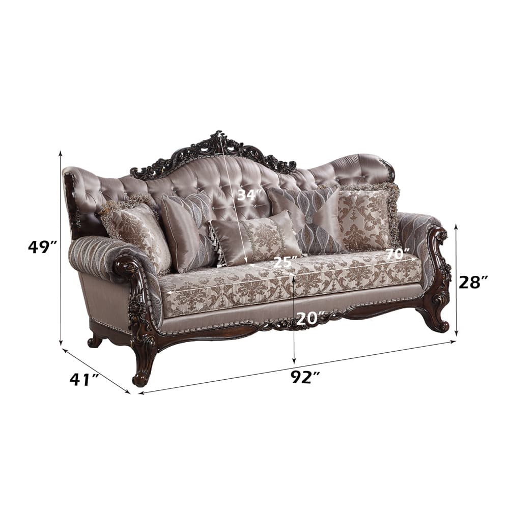 Sofa W/5 Pillows 7