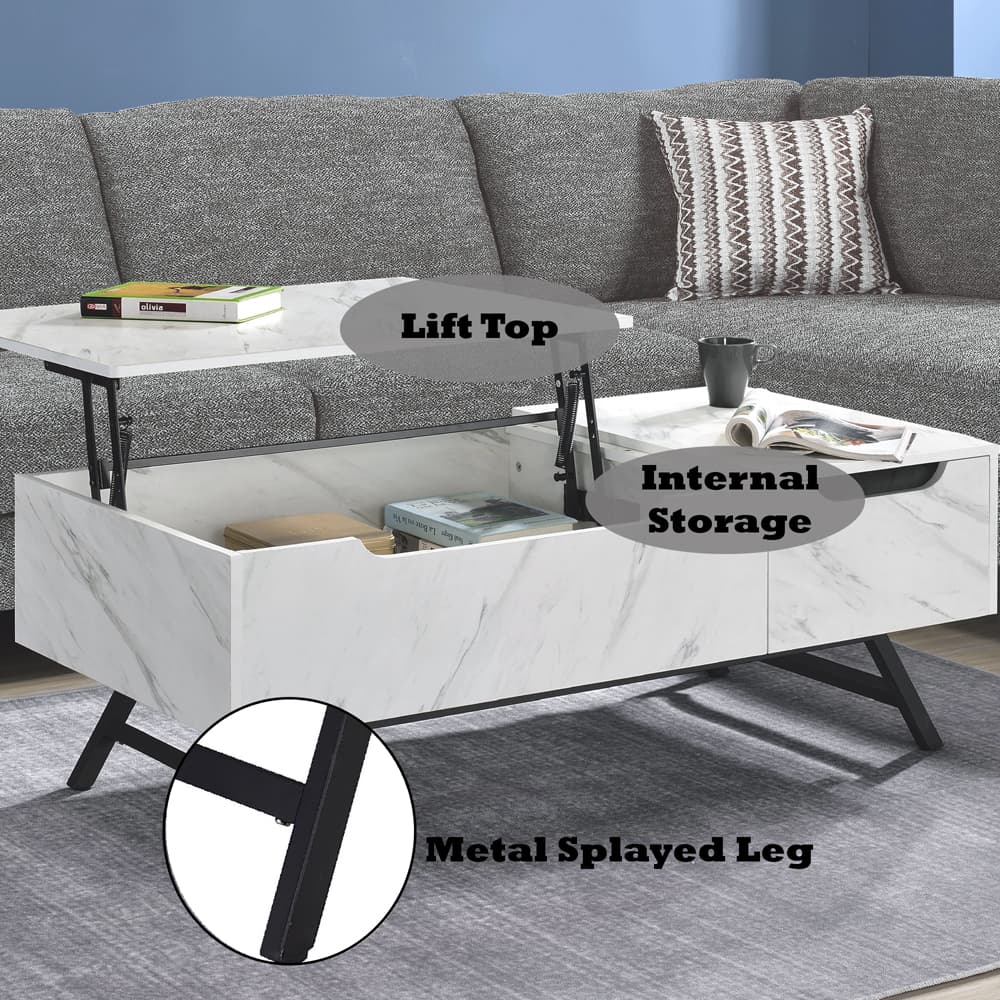 Coffee Table W/Lift Top 7