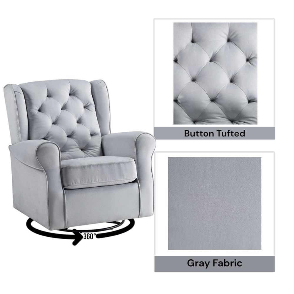 Accent Chair W/Swivel 8
