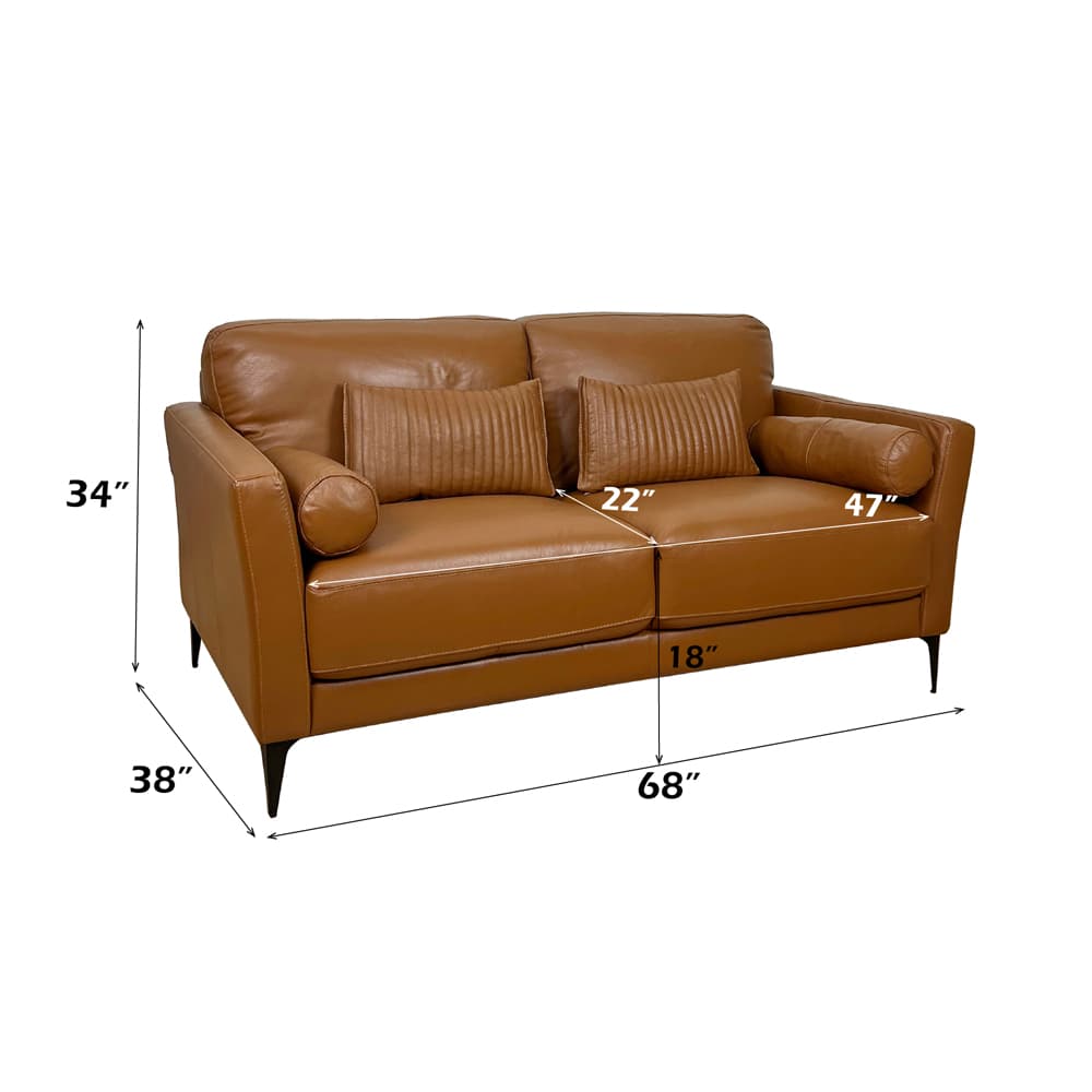 Loveseat W/5 Pillows 3